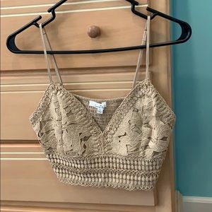 Fashion cropped tank top